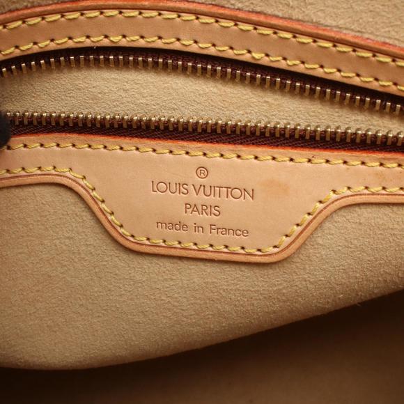 LOUIS VUITTON Authentic Brown Monogram Leather Looping MM Shoulder Bag - Picture 4 of 8